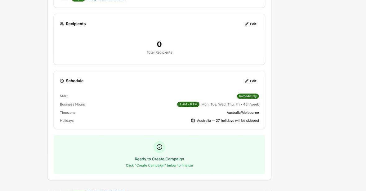 Exclude holidays and review the campaign